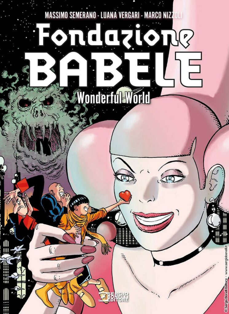 Copertina di Fondazione Babele, Wonderful World